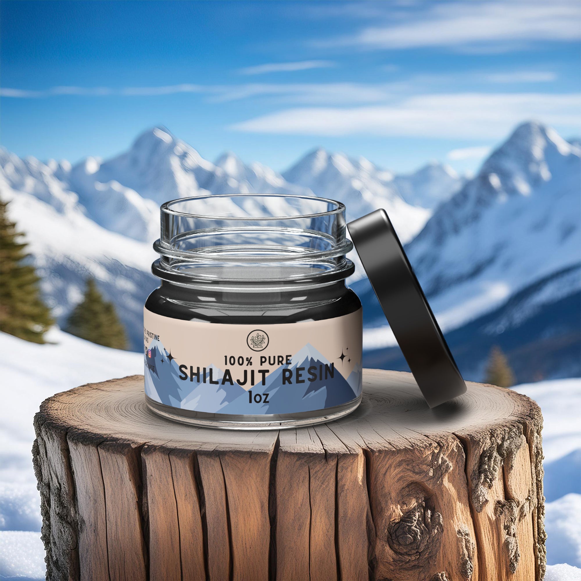 Premium, Organic, A+ Himalayan Shilajit Resin, 1oz